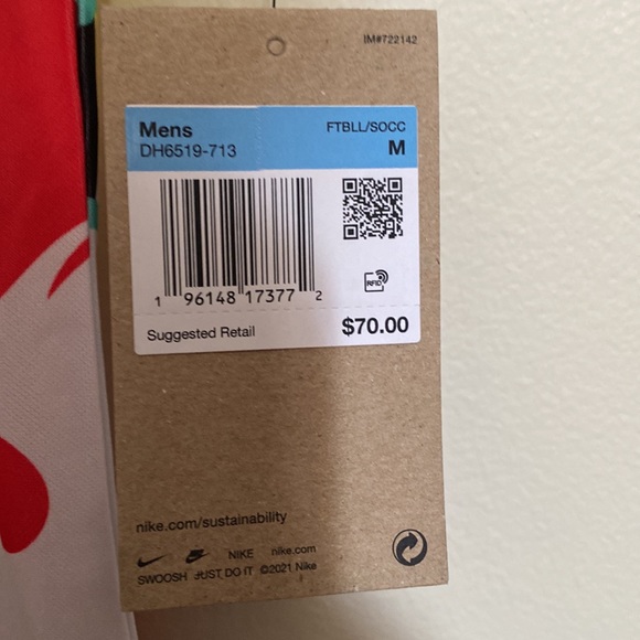 Nike China CFA Dri-Fit Pre-Match Soccer Jersey | Size: Medium - Picture 4 of 5